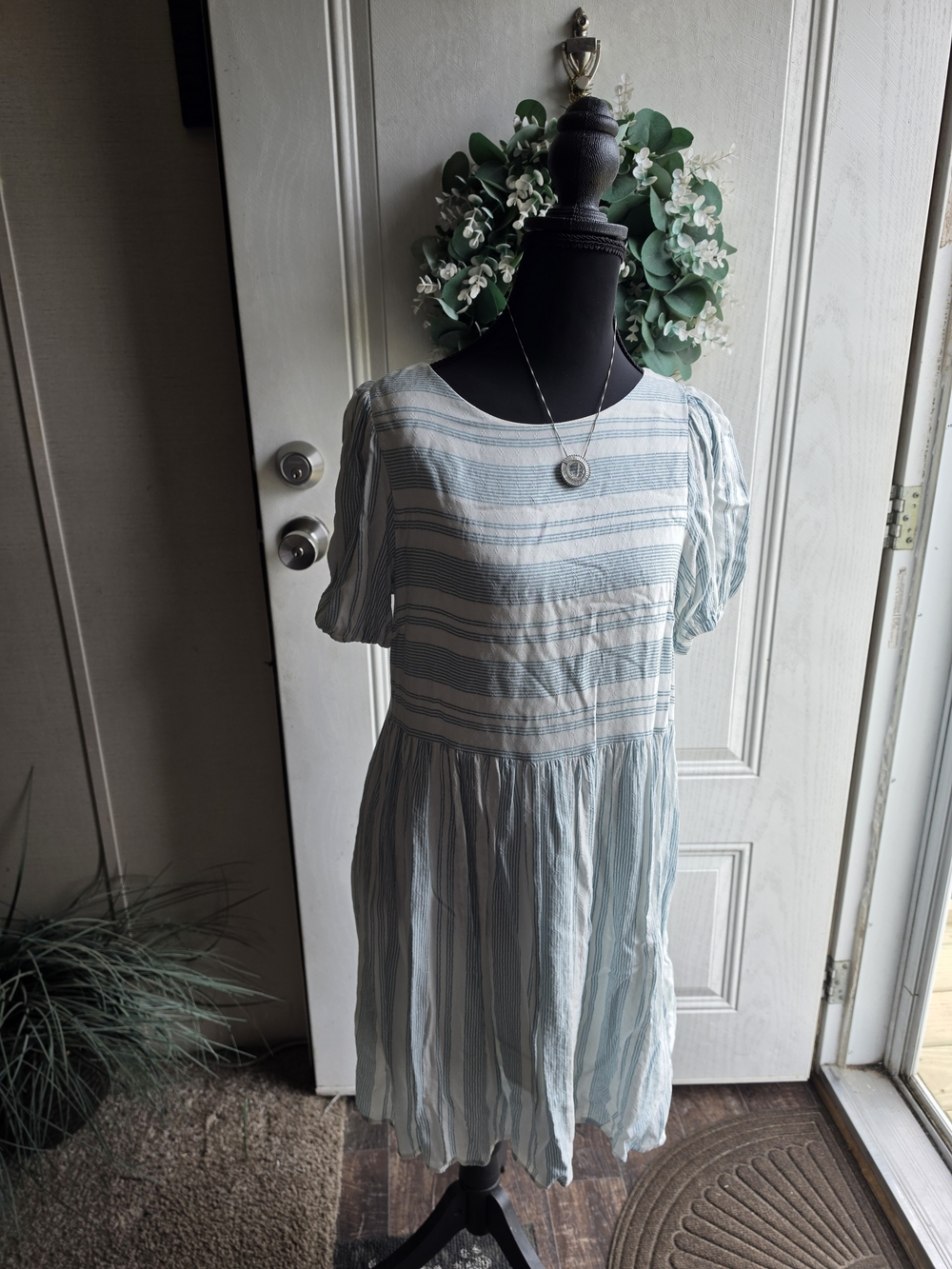Doe & Rae Striped Summer Dress - Picture 9 of 12